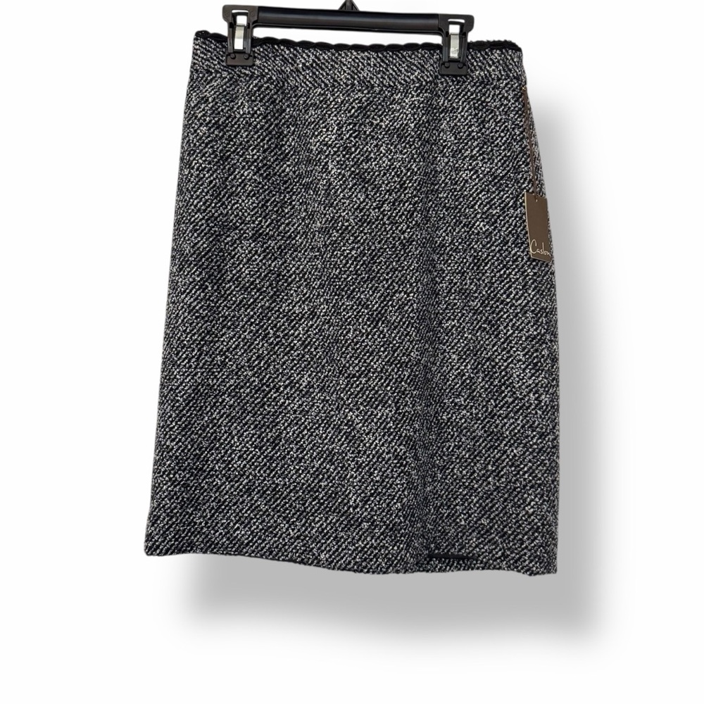 Caslon Pencil Skirt Black & White
